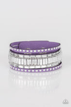 Load image into Gallery viewer, Rock Star Rocker - Purple - Bracelet
