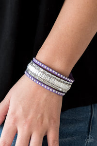 Rock Star Rocker - Purple - Bracelet