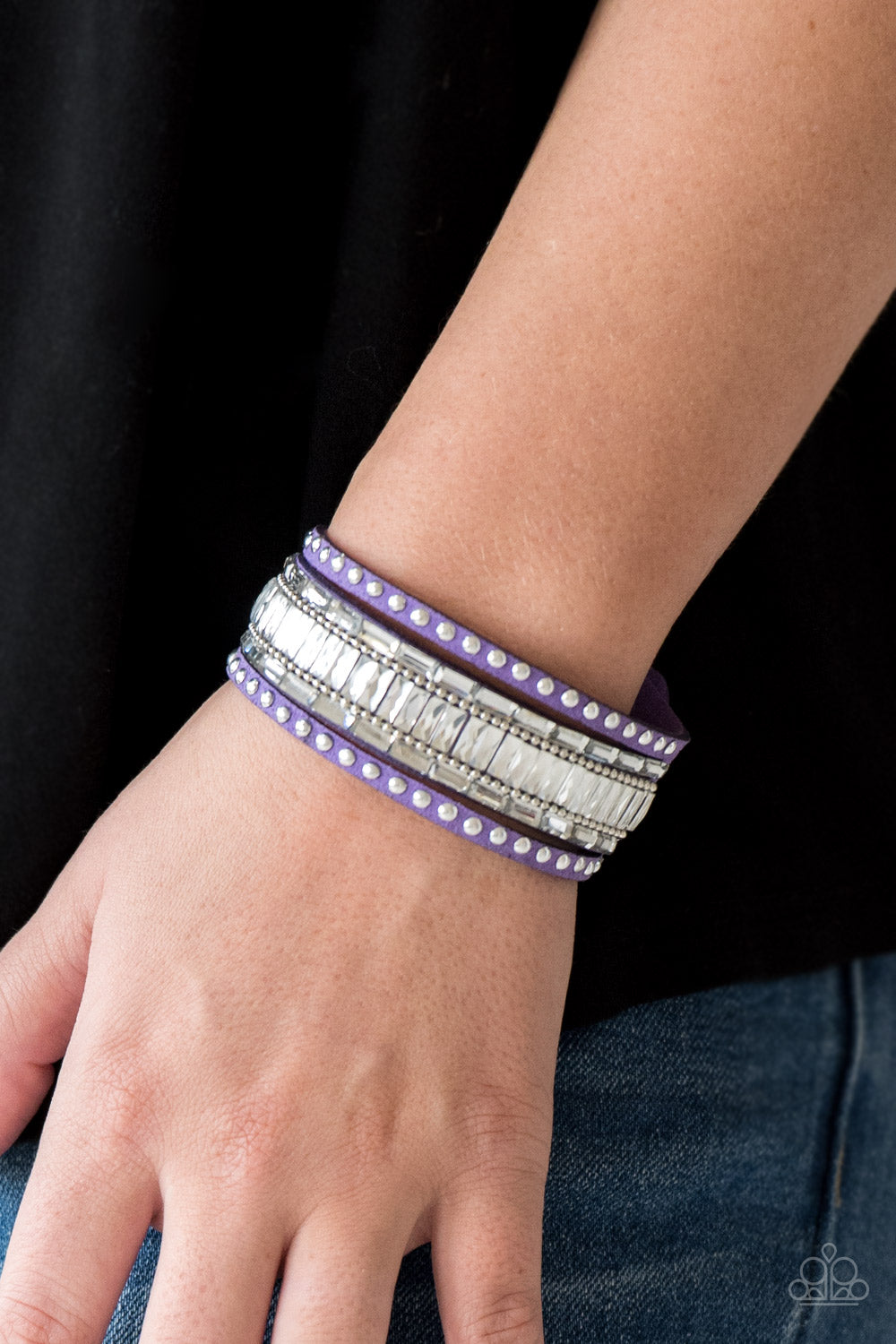 Rock Star Rocker - Purple - Bracelet
