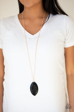 Load image into Gallery viewer, Santa Fe Simplicity - Black - Necklace
