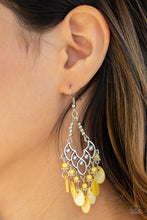 Load image into Gallery viewer, Shore Bait - Yellow - Earrings
