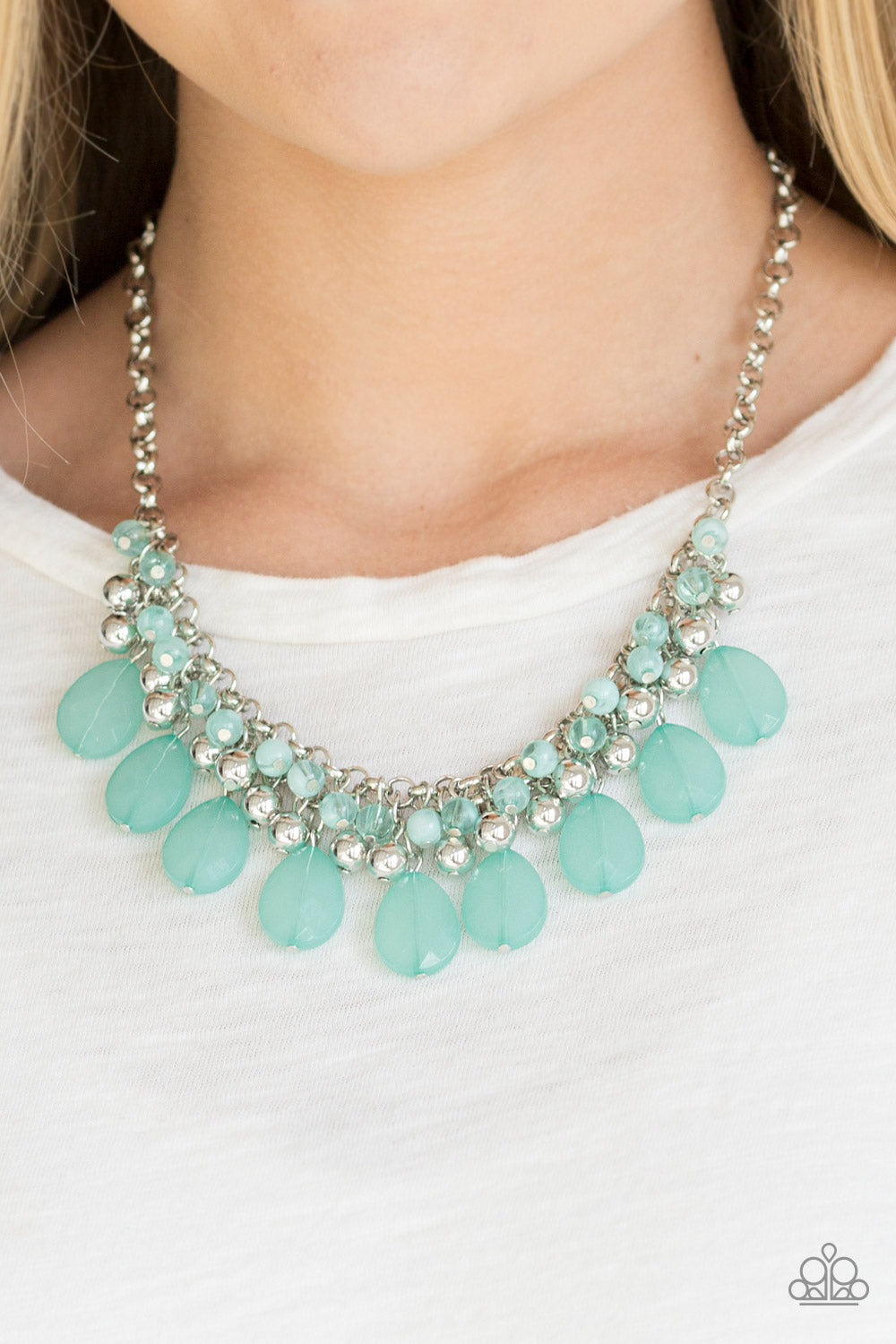 Trending Tropicana - Green - Necklace