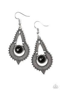 Zoomin Zumba - Black - Earrings