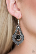 Load image into Gallery viewer, Zoomin Zumba - Black - Earrings
