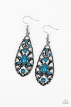 Load image into Gallery viewer, Fantastically Fanciful - Blue - Earrings
