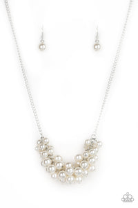 Grandiose Glimmer - White - Necklace
