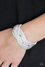 Load image into Gallery viewer, Bring On The Bling - White - Bracelet
