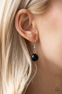 Crystal Charm - Black - Paparazzi Necklace