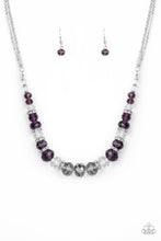 Load image into Gallery viewer, Distracted by Dazzle - Purple - Necklace
