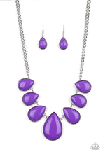 Load image into Gallery viewer, Drop Zone - Purple Paparazzi Necklace
