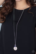 Load image into Gallery viewer, Liberty And Justice For All - Blue - Necklace

