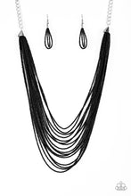 Load image into Gallery viewer, Peacefully Pacific - Black - Necklace
