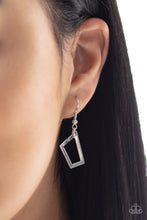 Load image into Gallery viewer, Shattering Records - Silver - Necklace
