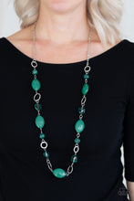Load image into Gallery viewer, Shimmer Simmer - Green - Necklace
