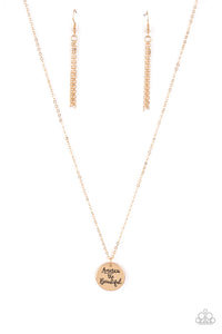 America The Beautiful - Gold - Necklace