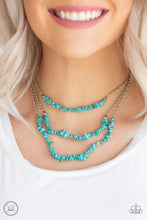 Load image into Gallery viewer, Eco Goddess - Blue - Necklace
