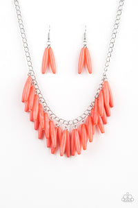 Full Of Flavor - Orange - Necklace