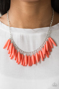 Full Of Flavor - Orange - Necklace