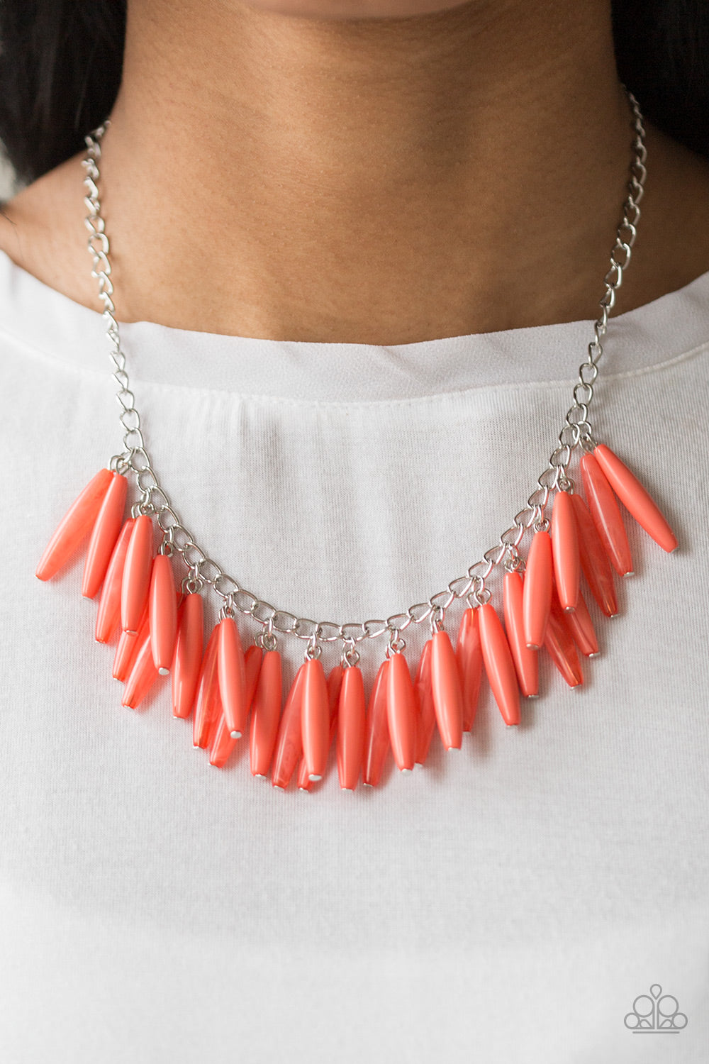 Full Of Flavor - Orange - Necklace
