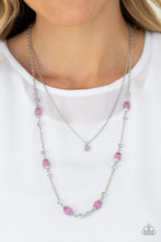 Load image into Gallery viewer, Irresistibly Iridescent - Purple - Necklace
