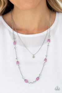 Irresistibly Iridescent - Purple - Necklace
