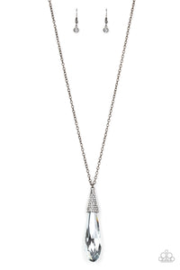 Jaw-Droppingly Jealous - Black - Necklace