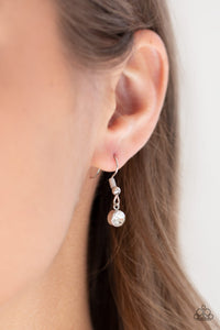 Jaw-Droppingly Jealous - White - Necklace