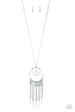 Load image into Gallery viewer, Out Of Bounds Shimmer - Blue - Necklace
