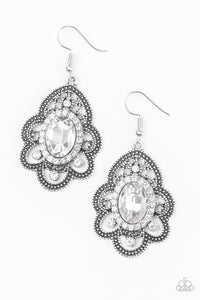 Reign Supreme - White - Earrings