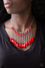 Load image into Gallery viewer, Venturous Vibes - Red - Necklace
