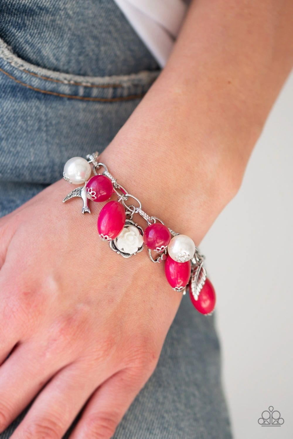 Love Doves - Pink - Bracelet