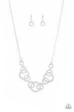 Load image into Gallery viewer, Going In Circles - Silver - Necklace
