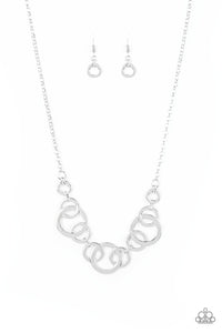 Going In Circles - Silver - Necklace