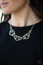 Load image into Gallery viewer, Going In Circles - Silver - Necklace
