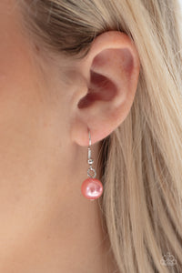Uptown Pearls - Orange - Necklace