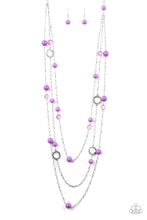 Load image into Gallery viewer, Brilliant Bliss - Purple - Necklace
