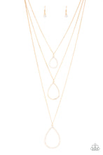 Load image into Gallery viewer, Make The World Sparkle - Gold - Necklace
