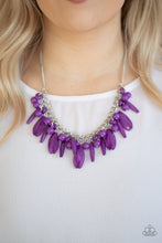 Load image into Gallery viewer, Miami Martinis - Purple - Necklace
