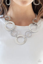 Load image into Gallery viewer, Ringed in Radiance - Silver - Necklace
