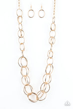 Load image into Gallery viewer, Elegantly Ensnared - Gold - Necklace
