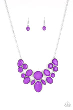 Load image into Gallery viewer, Demi-Diva - Purple Paparazzi Necklace
