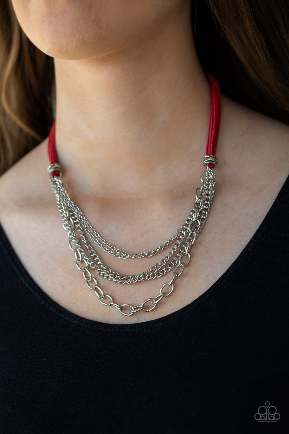 Free Roamer - Red - Necklace