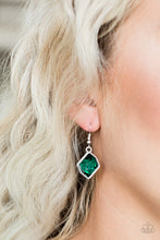 Load image into Gallery viewer, Glow It Up - Green - Earrings
