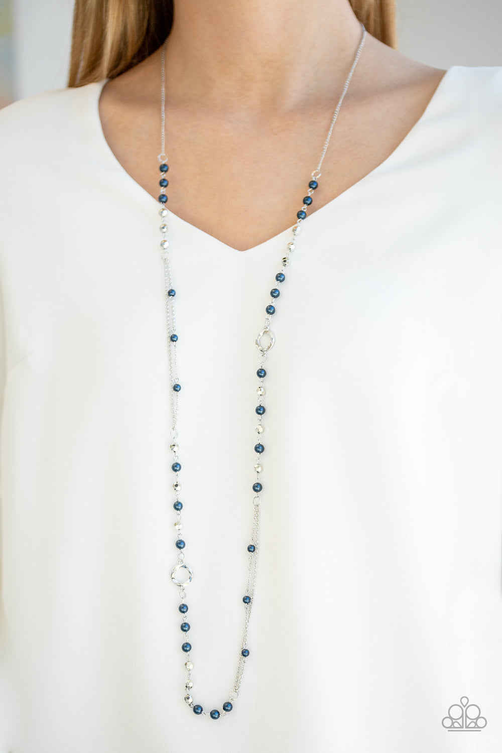 Really Refined - Blue - Necklace