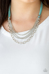 Free Roamer - Blue - Necklace