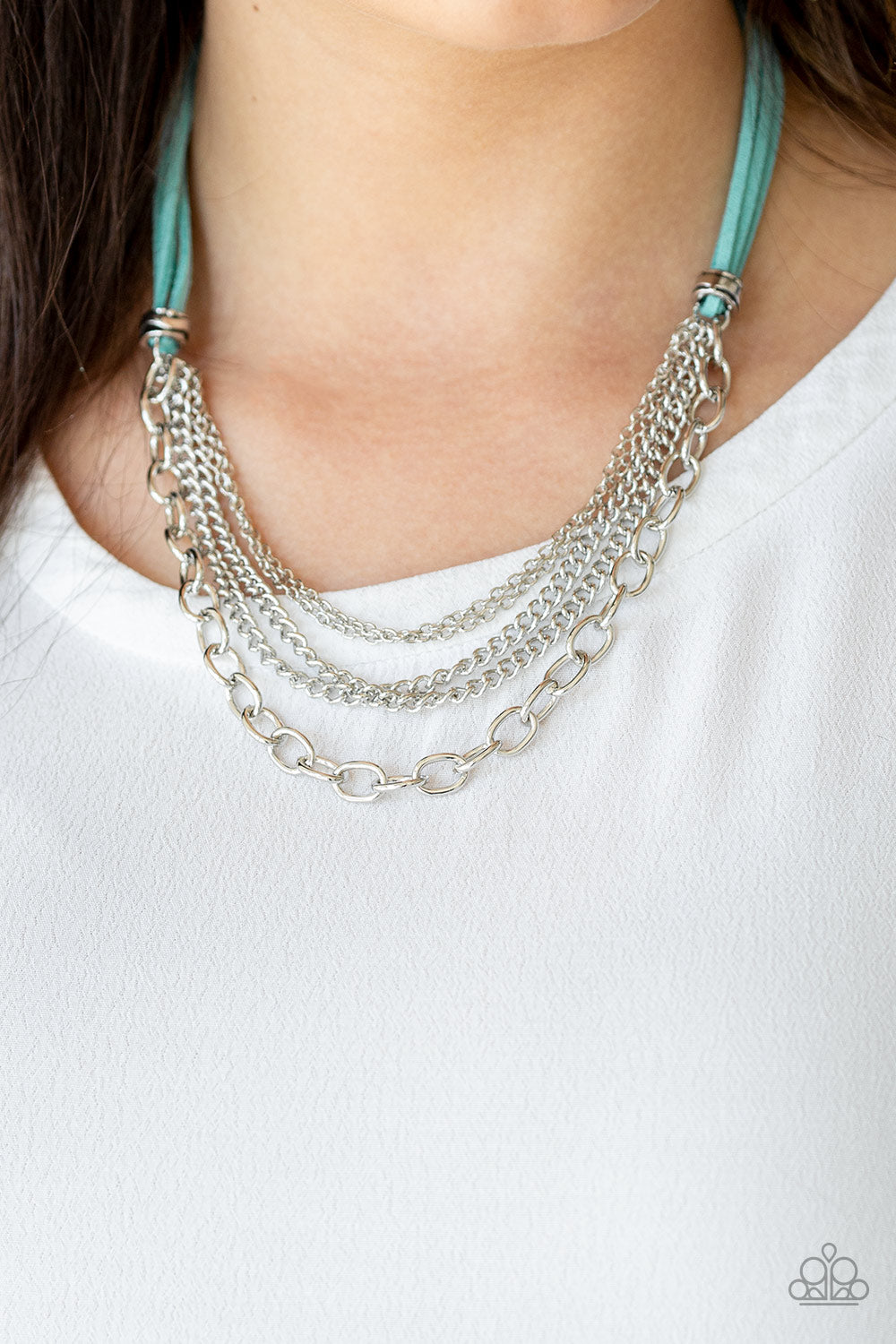 Free Roamer - Blue - Necklace