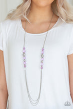 Load image into Gallery viewer, Native New Yorker - Purple - Necklace
