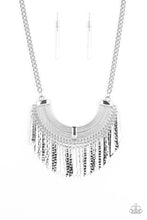 Load image into Gallery viewer, Impressively Incan - Silver - Necklace
