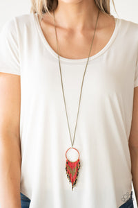 Badlands Beauty - Red - Necklace