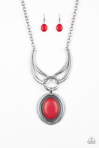 Divide and RULER - Red - Necklace